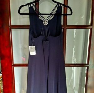Navy blue dress